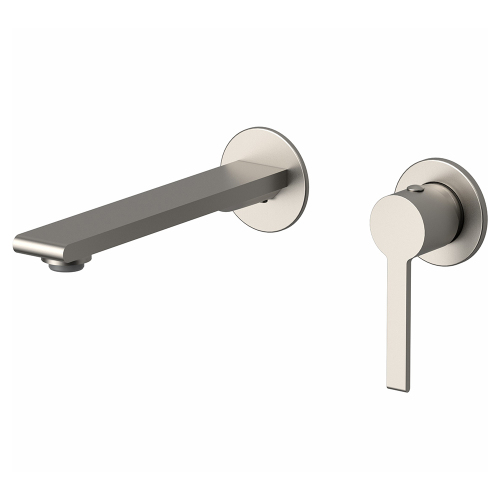 Смеситель для раковины AVS Elegant с внутренней частью, брашированный никель