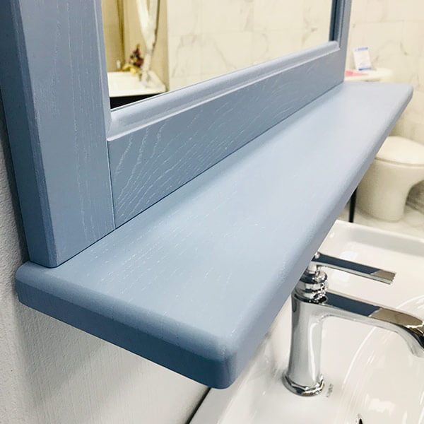 Зеркало ASB Wood Line Модерн 85 рошфор, белая патина