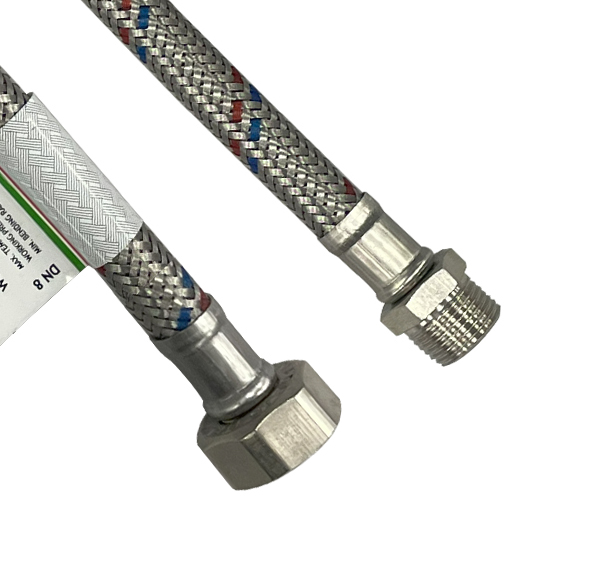 Подводка к смесителю Flexitaly 150040540RB DN8 3/8"н*1/2"в 40 см