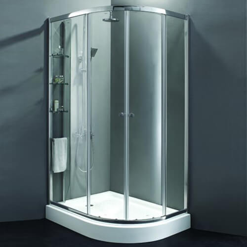 Душевой уголок Cezares Anima ANIMA-W-RH-2-120/100-C-Cr-L 120x100 профиль хром, прозрачное стекло