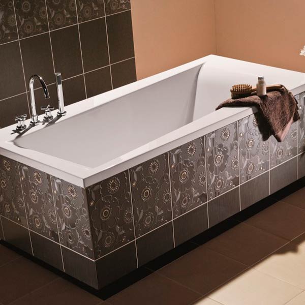 Акриловая ванна Cersanit Lorena 170x70 белая, без ножек