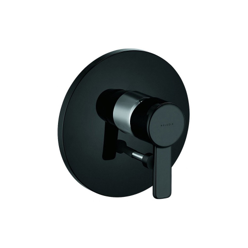 Смеситель для ванны и душа Kludi Zenta 386608675+88077 черный