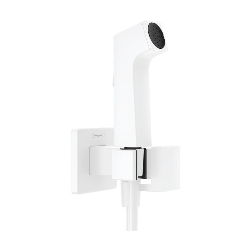 Гигиенический душ со смесителем Hansgrohe Ecosmart+ 29233700 белый матовый Гигиенический душ со смесителем Hansgrohe Ecosmart+ 29233700 белый матовый