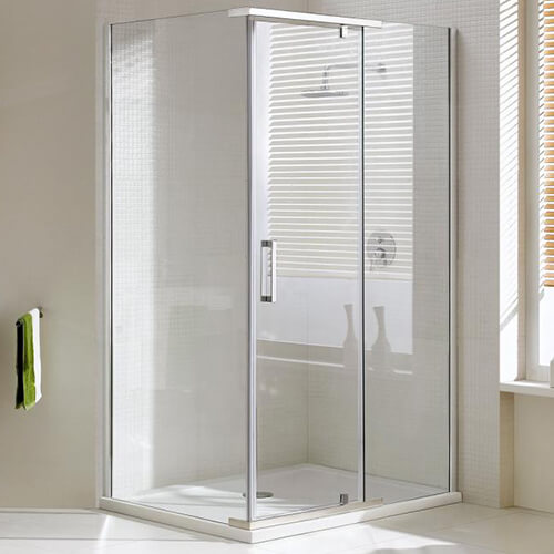 Душевой уголок AVS Фаворит 120x100 профиль хром, стекло прозрачное