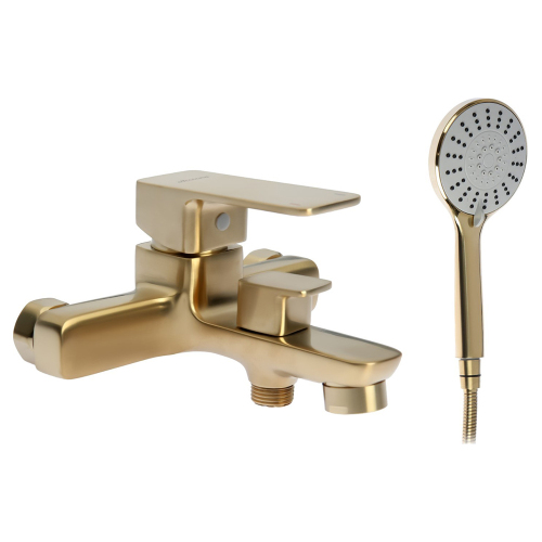 Смеситель для ванны с душем Accoona H126AW A63126AW золото
