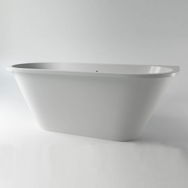 Ванна из искусственного камня HOLBI Galatea 170x80 белая матовая