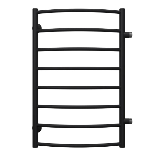 Полотенцесушитель водяной Terminus Классик П8 50x80 черный матовый