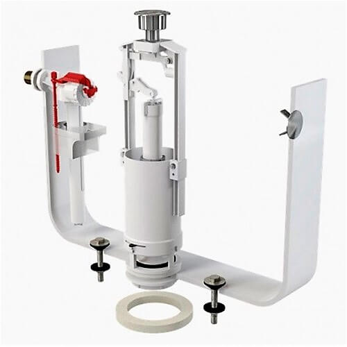 Арматура для унитаза a16 1/2 стоп кнопка металл Alcaplast SA2000K