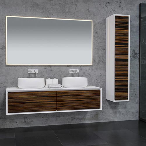 Пенал 1500х300х350 CORIAN Deni DIAMANTE Deniarm1