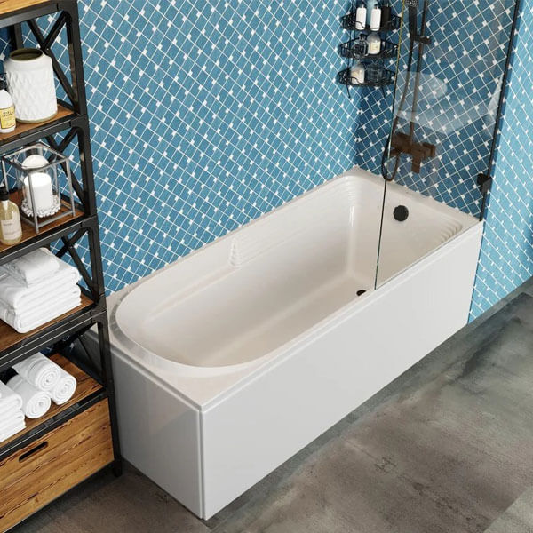 Акриловая ванна Vagnerplast Hera 180x80 белая без каркаса