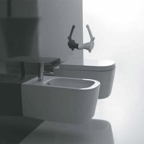 Биде подвесное Galassia Meg11pro 5412 белое