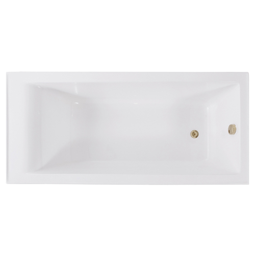 Ванна из искусственного камня Aqua de Marco Malta 170x80 белая с каменными ножками