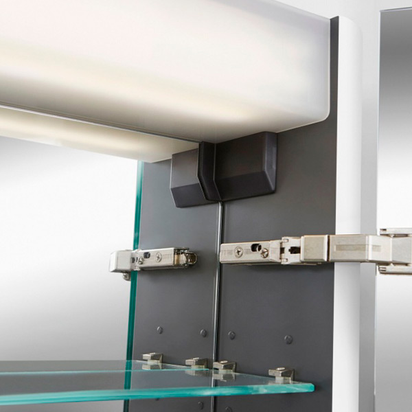 Зеркальный шкаф 800х700 Sensation AM PM M30MCR0801WG