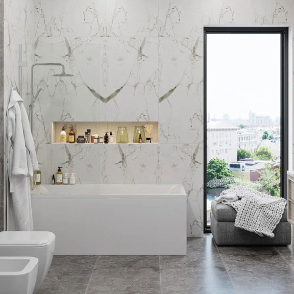 Акриловая ванна Vagnerplast Veronela 170x75 белая, без каркаса