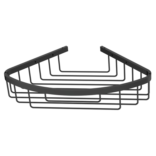 Полка угловая AVS Cesta, 20х20 см, черный матовый Полка угловая AVS Cesta, 20х20 см, черный матовый