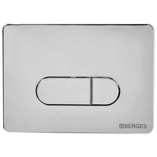 Кнопка смыва хром глянцевый Drop D3 Berges 040033 Кнопка смыва хром глянцевый Drop D3 Berges 040033