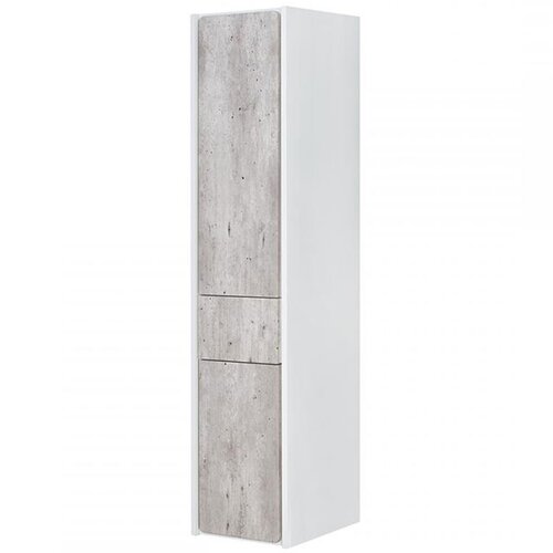 Z.RU93.0.300.5 Пенал 320*1390*333 подвес левый Бетон/белый гл RONDA