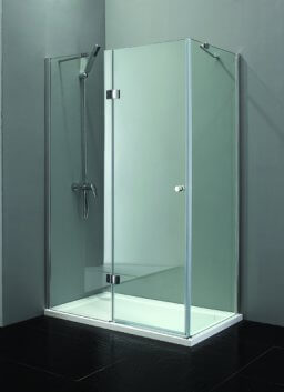 Душевой уголок Cezares Variante VERONA-W-AH-1-120/100-C-Cr 120x100 профиль хром, прозрачное стекло