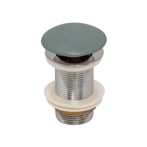 Донный клапан AVS без перелива, зеленый матовый