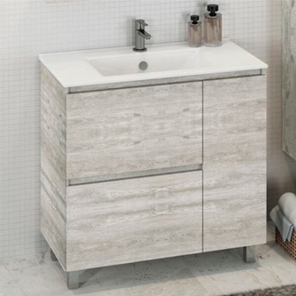 Тумба с раковиной 90 напольная Верона COMFORTY 00-00001972