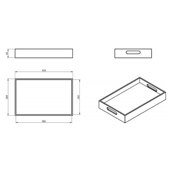 Лоток LANGBERGER 73551