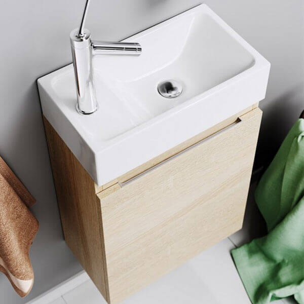 Тумба с раковиной 40 подвесная Leon-MP Aqwella Ln-MP.01.04/DS