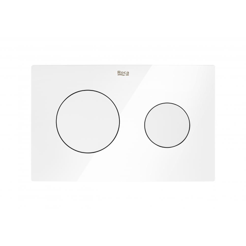 890089000 Клавиша смывная 2 режима PL10 /25х16/ (белый глянц) ROCA