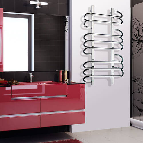 Полотенцесушитель водяной Grota Rivolo 50x60 хром