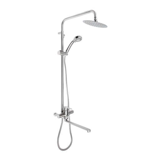 Д/с д/ванны с тропическим душем, нержавеющая сталь, сатин Accoona