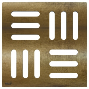 Решетка 102х102х4 Alcaplast MPV001-ANTIC