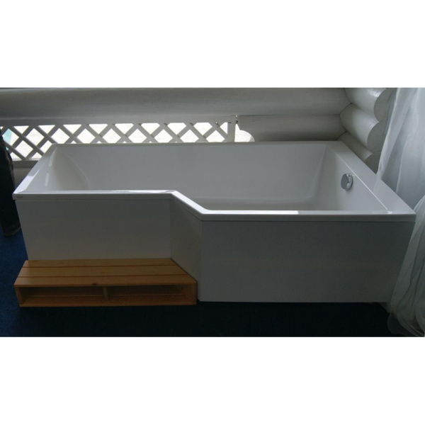 Акриловая ванна Jacob Delafon Bain Douche Neo 160х90 R белая без каркаса