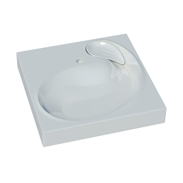 Раковина Madera Buta 4627173210348 60x60 белая с кронштейнами