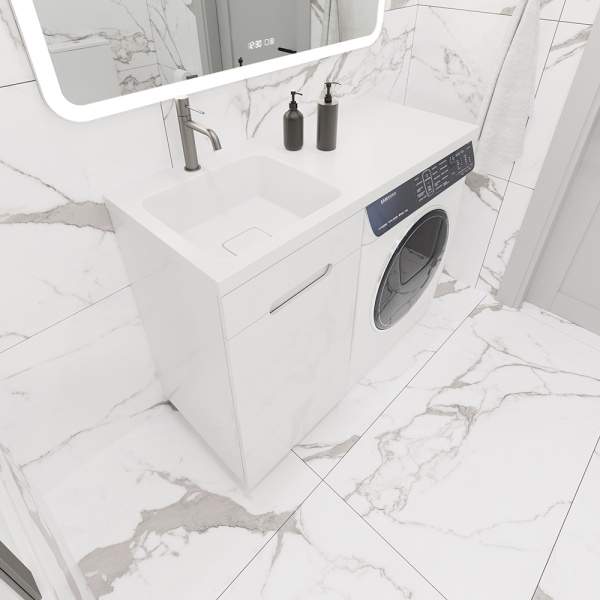 Раковина AVS Прима 110x48 L, белая