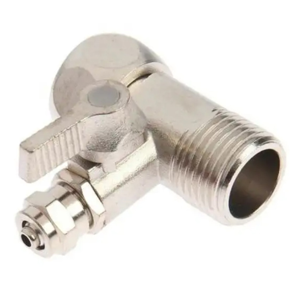 Кран-тройник Аквамодуль AS-16 1/2г-1/2ш-1/4ц хром