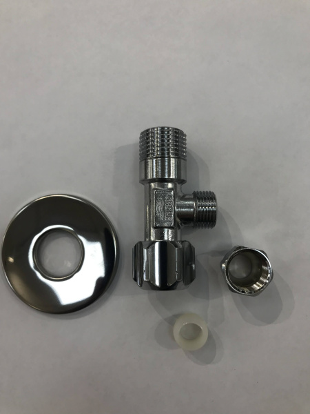 Кран угловой 1/2х3/8 с цангой GROHE 2201800M