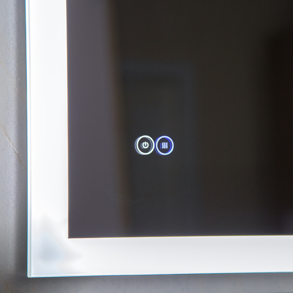 Зеркало с подсветкой AVS Жасмин 80x60 см, антипар