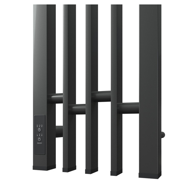 Полотенцесушитель электрический Point Фрея PN20732GB П2 21x120 графит матовый