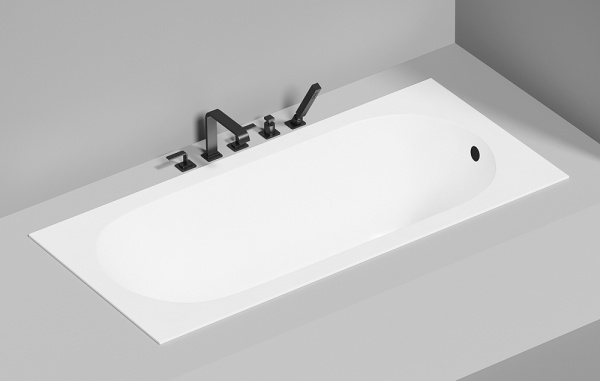 Ванна из искусственного камня Salini Ornella S-Stone 170х80 белая матовая, с ножками