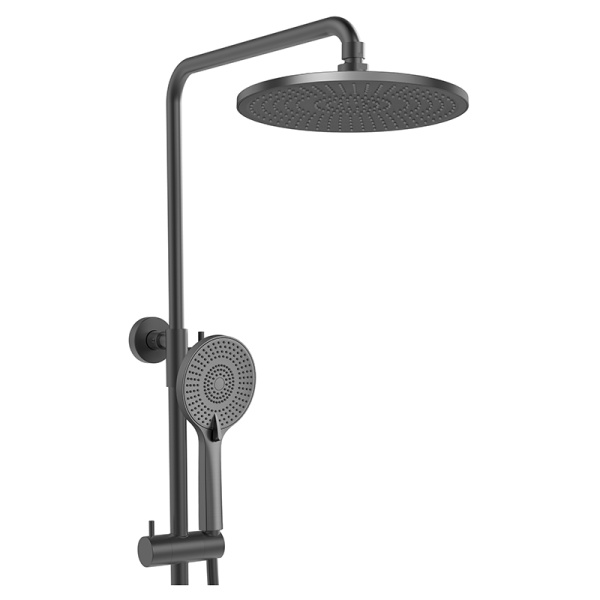 Душевая стойка AVS Slimmer оружейная сталь