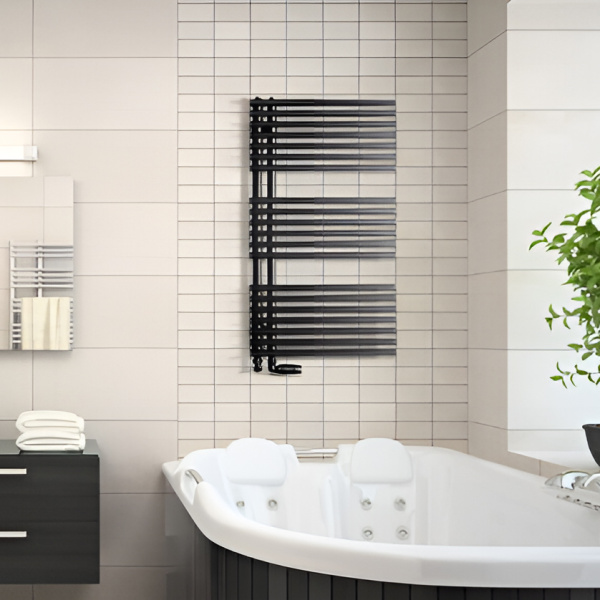 Полотенцесушитель электрический Luxrad Typ e 50х88 черный матовый 