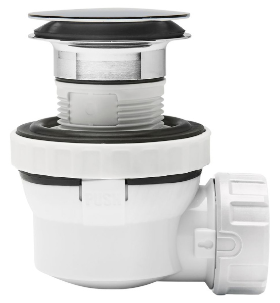 Сифон для раковины с сухим затвором NANO 6.7 Wirquin