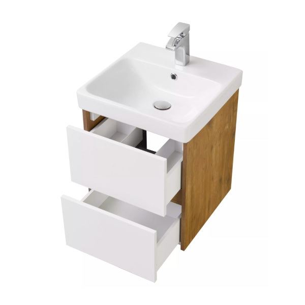 Тумба с раковиной 45 см Сканди Акватон 1A2516K0SDZ90