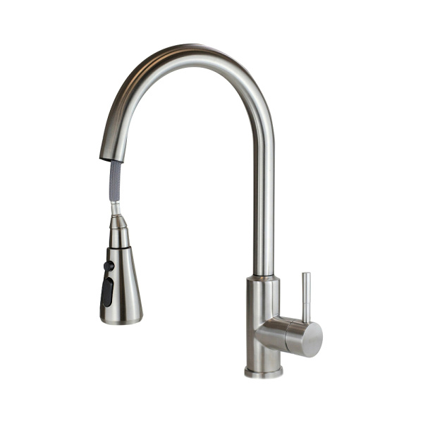 Смеситель для кухни Esko touch element TSS 519 сталь