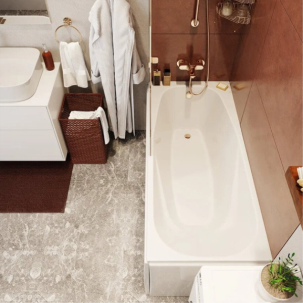 Акриловая ванна Vagnerplast Aronia 150х70 белая, без каркаса