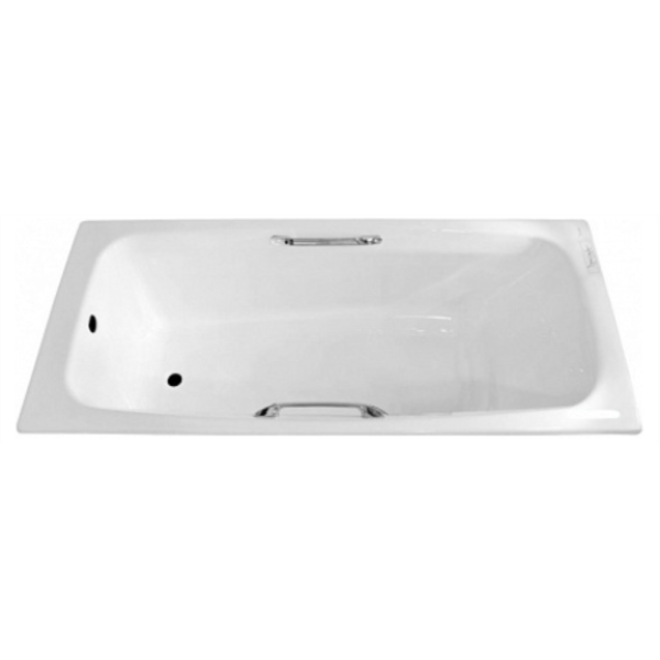 Чугунная ванна Jacob Delafon Diapason 170х75 белая, с отверстием для ручек