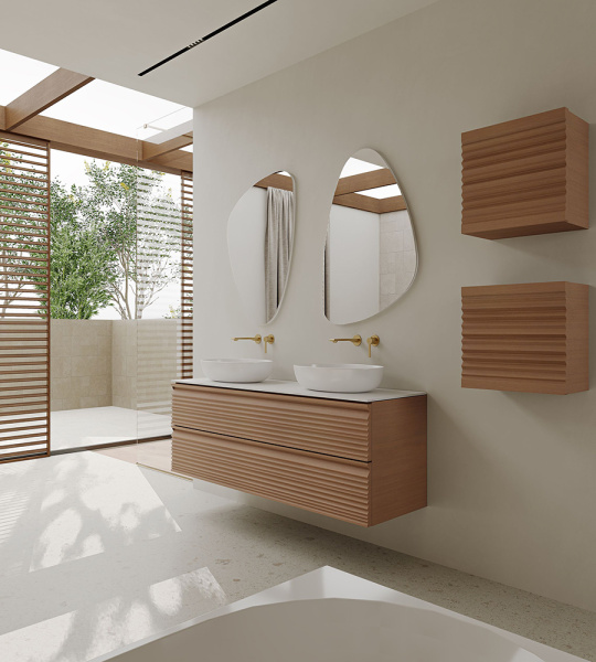 Смеситель для раковины AVS Elegant с внутренней частью, брашированное золото