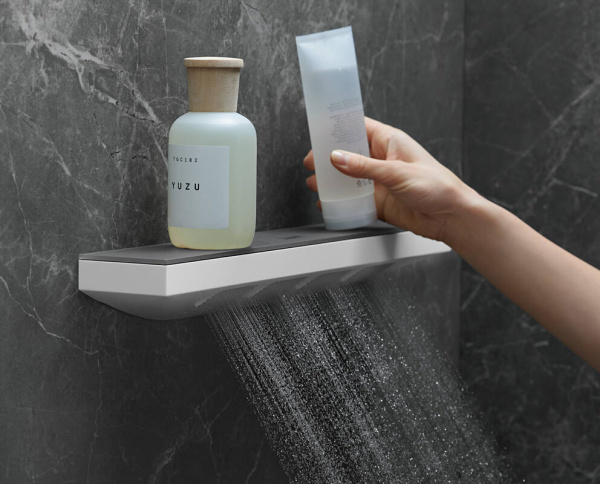 Боковой душ 500 с полкой Rainfinity Hansgrohe 26243000