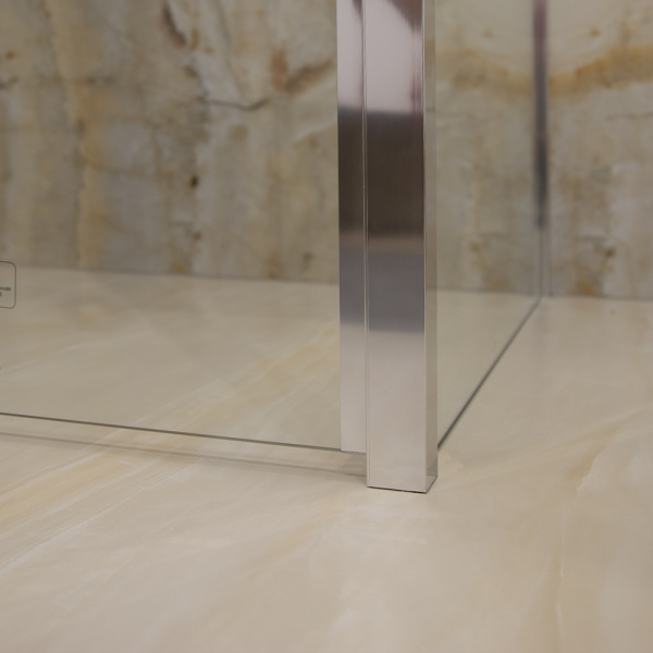 Душевой уголок AVS Ультра 120x100 профиль хром, стекло прозрачное