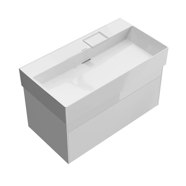 Тумба с раковиной Kerama Marazzi Logica 90 белая матовая