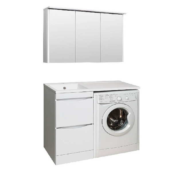 Тумба с раковиной Runo Орион 00-00000145+00-00001119 105 левая